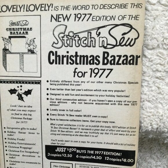 Women's Circle Christmas Special 1977 Recipes-Party Planning-Gifts Decorations - Picture 2 of 4